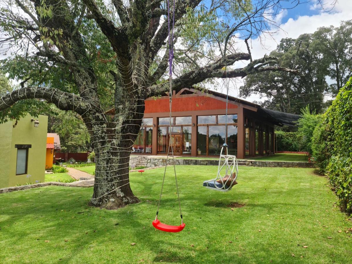 Finca Los Angeles Hospederia & Sociales Huasca de Ocampo Eksteriør billede