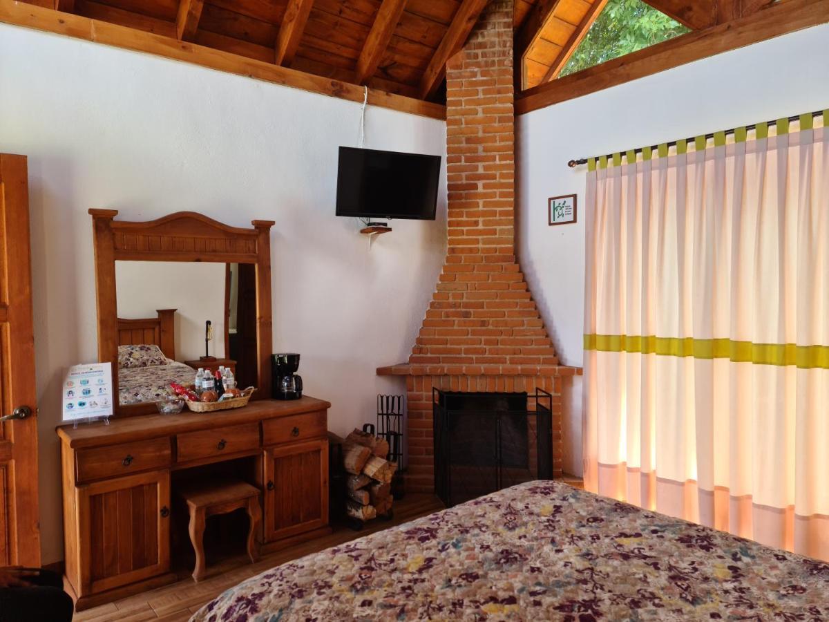 Finca Los Angeles Hospederia & Sociales Huasca de Ocampo Eksteriør billede
