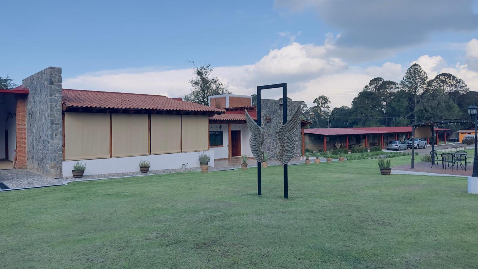 Finca Los Angeles Hospederia & Sociales Huasca de Ocampo Eksteriør billede