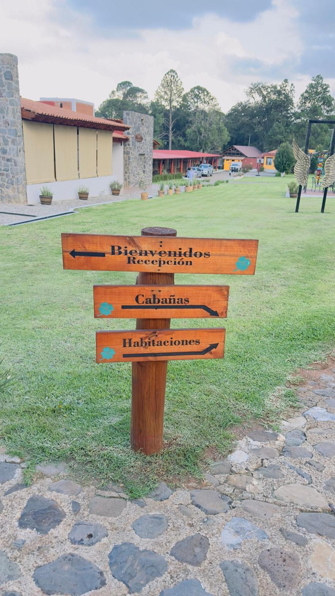Finca Los Angeles Hospederia & Sociales Huasca de Ocampo Eksteriør billede