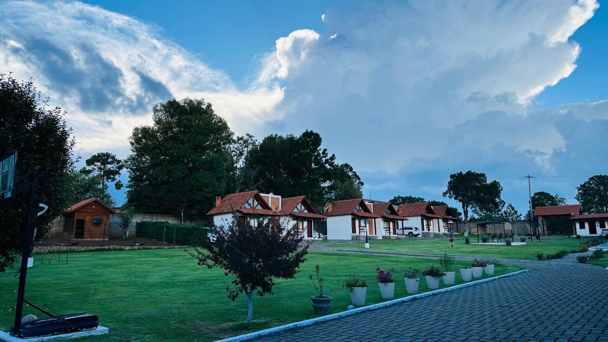 Finca Los Angeles Hospederia & Sociales Huasca de Ocampo Eksteriør billede